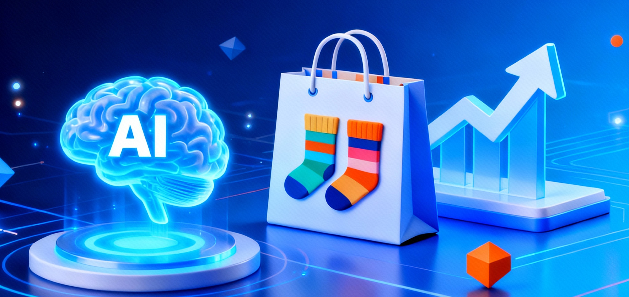 AI驱动的袜子电商30天270万美元